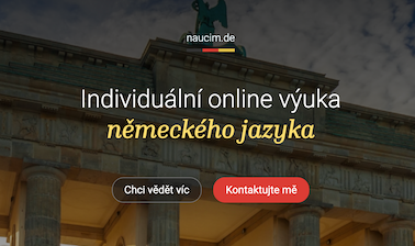 Náhled webu naucim.de