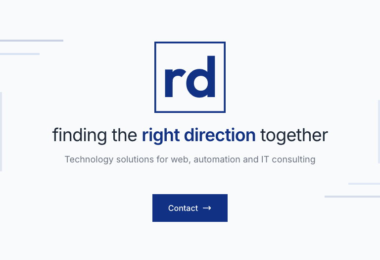 Náhled webu rdsolution.cz